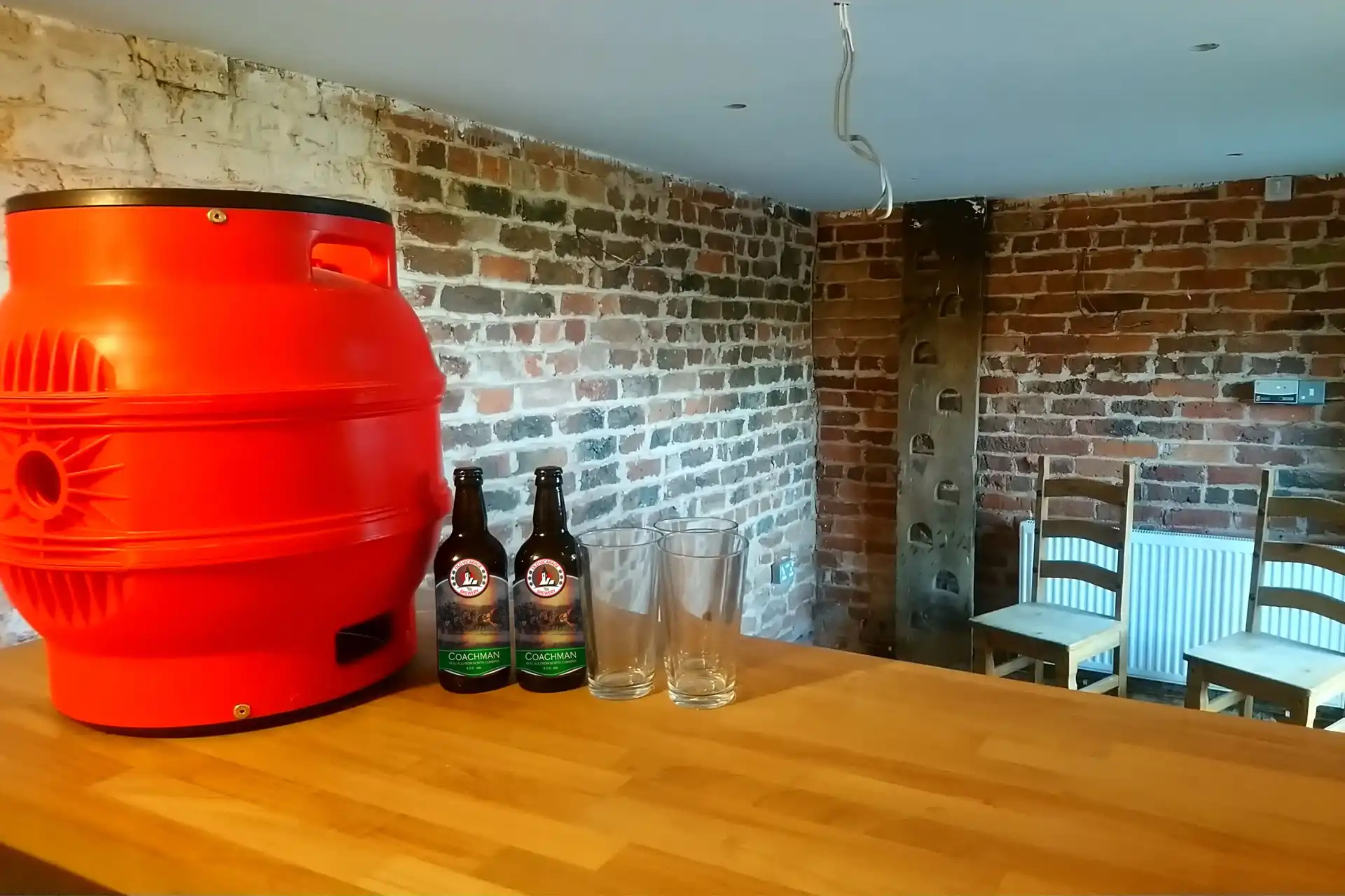 old vicarage brewery bar in walton cumbria